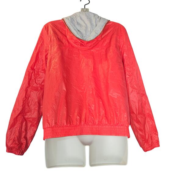 Bernardo Medium Full Face Zipper Hood Nylon Jacket Windbreaker Coral Outdoors - Picture 7 of 14